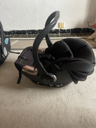 Silla de coche RV negra