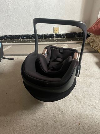 Silla de coche RV negra