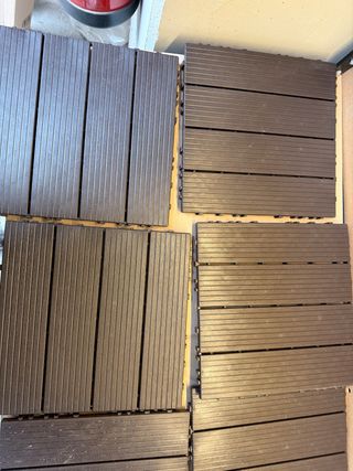 Azulejos Exterior Vevor Marrones 54pcs