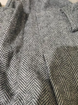 SHEIN - Pantalones grises de pinzas