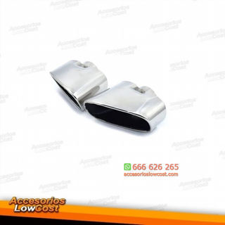 Colas de escape en acero inxidable para BMW X5 E7