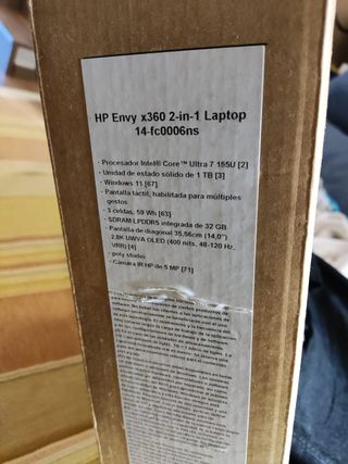 Ordenador HP Envy x360 Envy x360 14-fc0006ns 14"