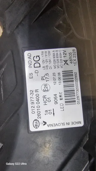 Faro LED Renault Captur Dcho 260100400R