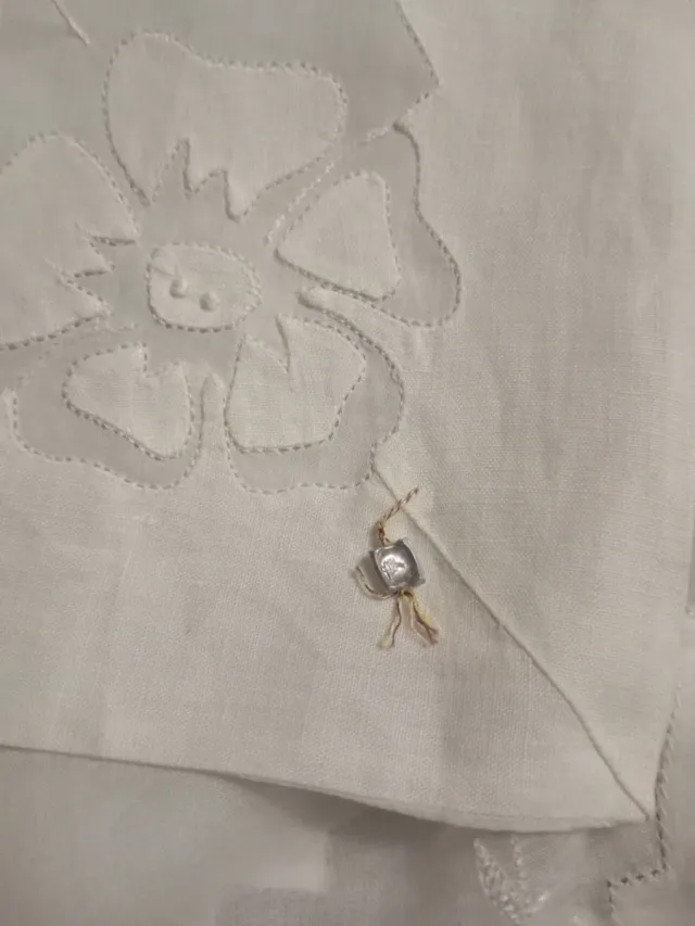 Mantelería Organza Bordada a Mano isla madeira