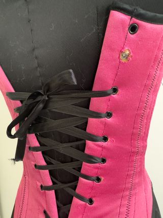 Body Corsé Rosa Fluor Talla Única