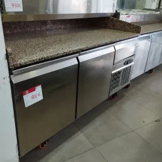 ❄️Bajomostrador 2 puertas con encimera de mármol❄️