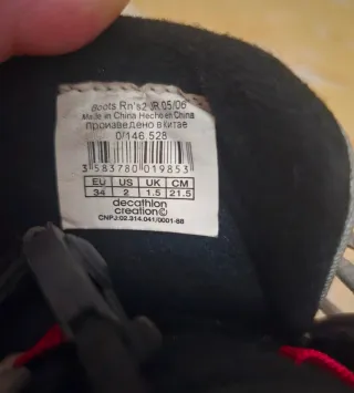 Botas de Snowboard Talla 34