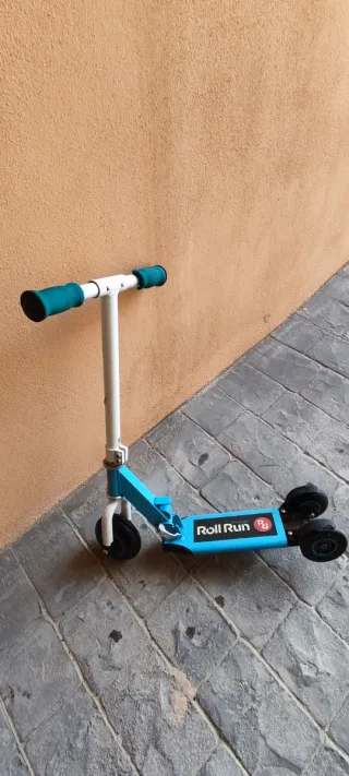 Patinete infantil Roll Run azul