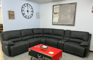 NUEVO!! Sofá Rinconera Gris Deslizante