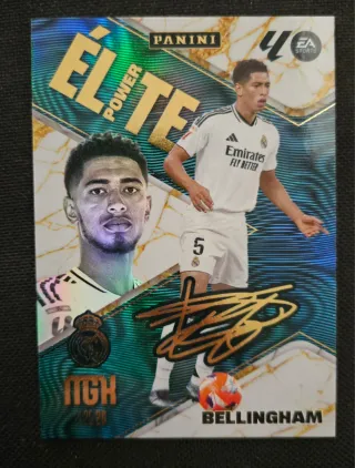 Cromo Bellingham Firma Panini Élite Power