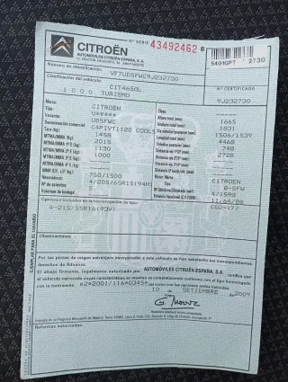 Citroen C4 Picasso 2009