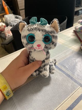 Peluche Ty Ojos Brillantes Gato