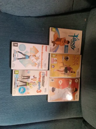 Pack Juegos Wii Fitness y Baile