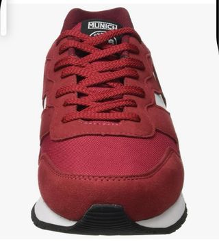 Zapatillas Munich Rojas y Blancas Nuevas