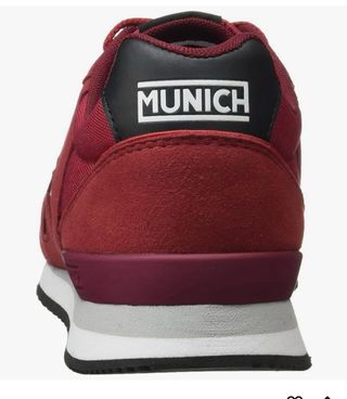 Zapatillas Munich Rojas y Blancas Nuevas