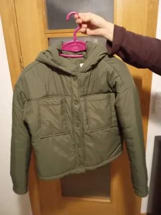 Cazadora Springfield verde capucha