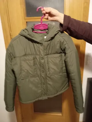 Cazadora Springfield verde capucha