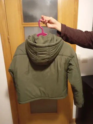 Cazadora Springfield verde capucha