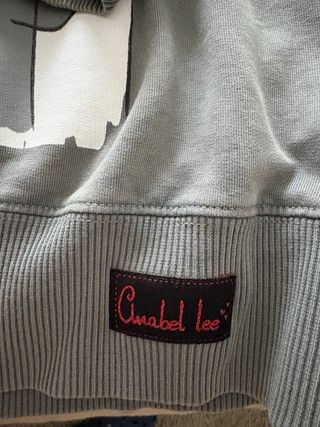 Sudadera Anabel Lee gris talla L