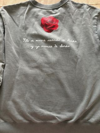 Sudadera Anabel Lee gris talla L