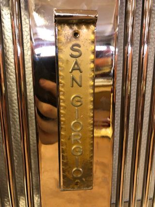 bellissima macchina da caffè  san giorgio restaura