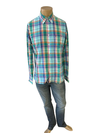 Camisa Tommy Hilfiger cuadros T.M/L