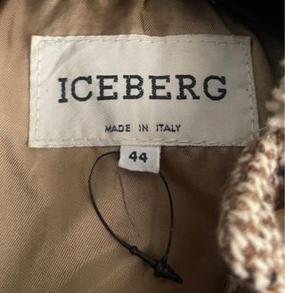 Cappotto Iceberg Beige Taglia 44
