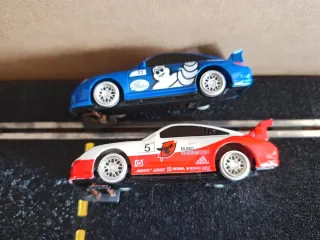 Scalextric Compact 1/43 pareja Porsche