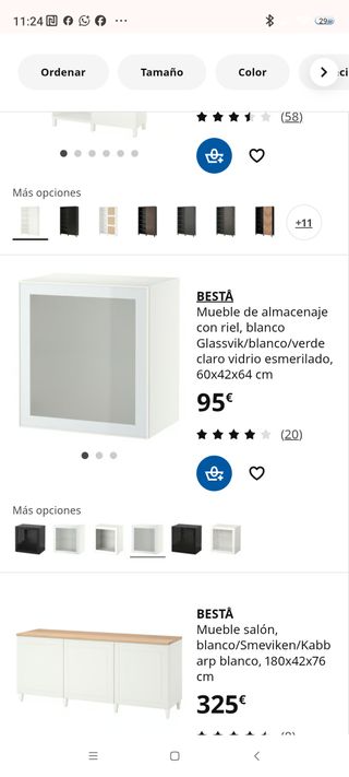 Mueble Vitrina Ikea