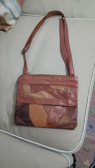 Bolso de piel para hombro
