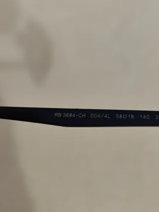 Gafas Ray-Ban Chromance Azules y Plateadas