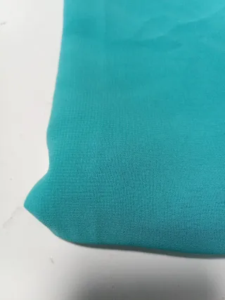 Tela Georgette Turquesa