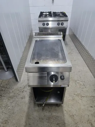 Plancha, Fritop a gas natural