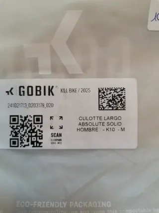 Culotte Gobik Absolute Hombre Talla M