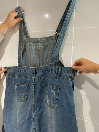 Peto vaquero talla XL