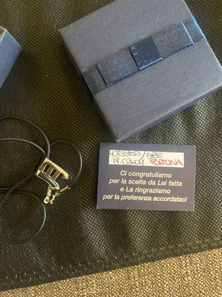 Girocollo Stroili Oro Argento Nero