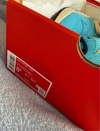 Nike Air Max 1 PRM Azul/Dorado