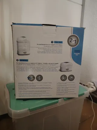 Esterilizador Chicco SterilNatural 2 en 1