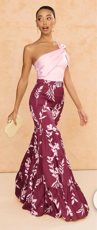 Conjunto top y pantalón estampado