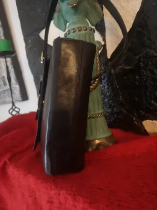 Bolso Piel Negro Corte Inglés