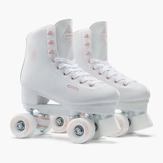 Patines Oxelo Quad Mujer Talla 40 Blancos
