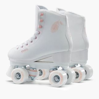 Patines Oxelo Quad Mujer Talla 40 Blancos