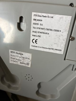 Teléfono retro con calculadora