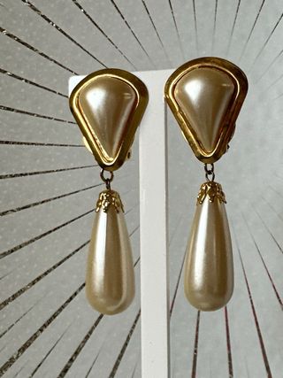 Orecchini clip vintage anni '80