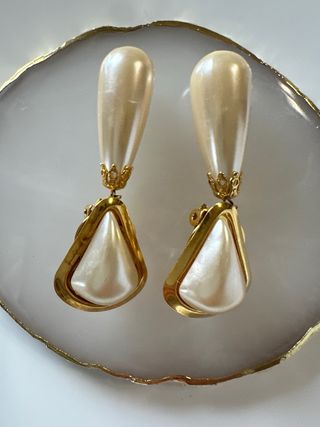 Orecchini clip vintage anni '80