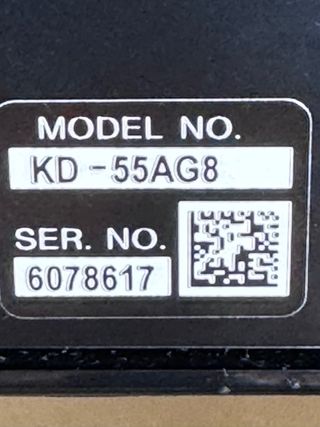 Sony OLED KD-55AG8 TV Perfecta!!!