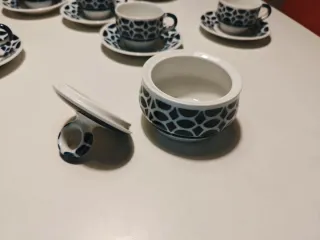 Juego de café Sargadelos porcelana