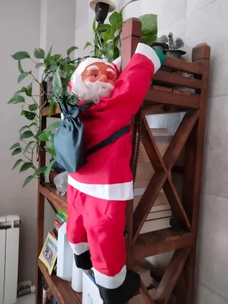 Figura Papá Noel Navideño