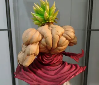 Broly Super Saiyan Berserk Dragon Ball Z Statue
