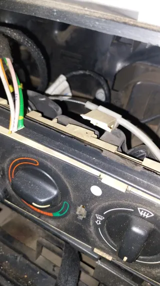 Ventilador y botonera